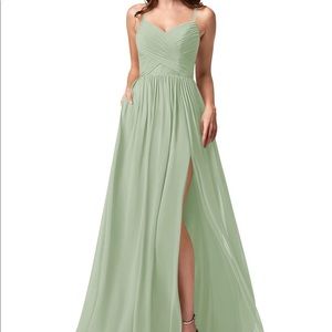 AZAZIE LESLIE DUSTY SAGE SIZE A2